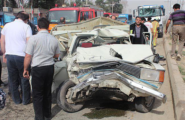 حوادث ترافیکی علت از بین رفتن یک ایرانی در هر ۳۱ دقیقه