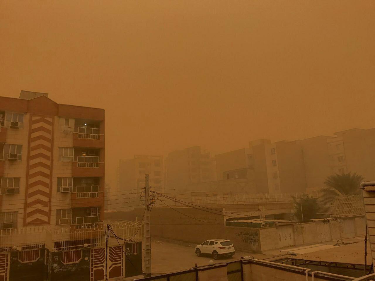 هجوم ریزگردهای داخلی به خوزستان
