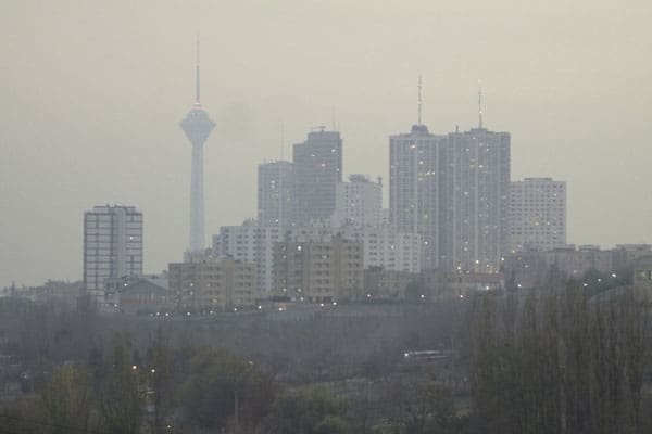 خاموش‌کردن دستگاه‌های اندازه‌گیری آلودگی هوا در برخی مناطق تهران