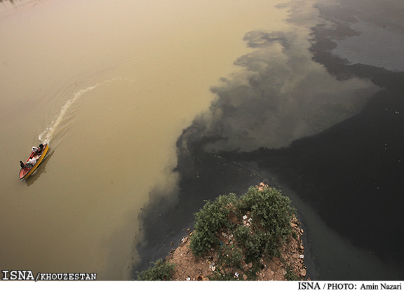 ورود سالانه ۴۵۰ میلیون متر مکعب فاضلاب به منابع آبی خوزستان