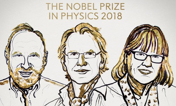 جایزه نوبل فیزیک برای جابجا کردن اجسام فیزیکی به کمک لیزر